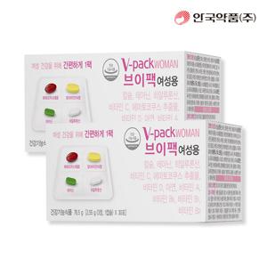[안국약품] 브이팩 V-PACK 여성용 30포X2박스 (2개월분)
