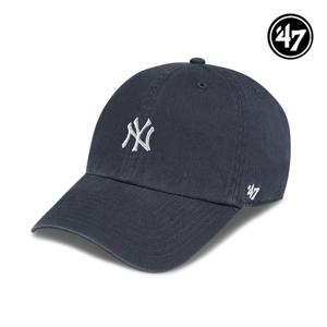 47브랜드 뉴욕 양키스 NY 스몰 로고 MLB 엠엘비 볼캡 야구 모자 빈티지 네이비 B-BSRNR17GWS-VN