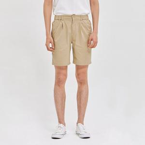 [잠뱅이] 남) 투턱 반밴딩 5부 하프팬츠_AL2WL521-LE