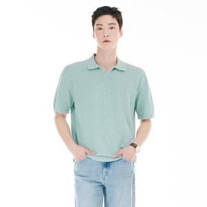 남성 오픈카라넥 스웨터-CBRK5612D0S