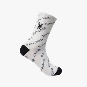 [스파이더] 공용 레터링 패턴 양말 SPHPANSC302UWHT