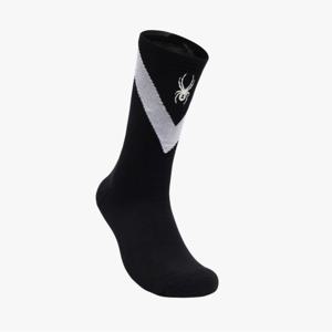 [스파이더] 공용 심플 V 로고 양말 SPHPANSC301UBLK