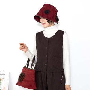 엄마옷 면 생활한복 조끼 1GHJ21280 중년여성 마담 60 70대  빅사이즈 할머니