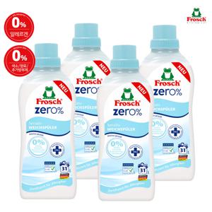 프로쉬 제로 섬유유연제 750ml (4개)