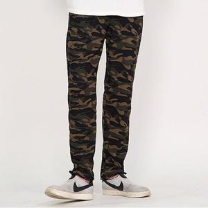 남자 겨울철 따스한 밀리터리 기모융털 겨울바지 카키