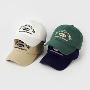 자수로고 볼캡 남여공용 야구모자 MFNC230002