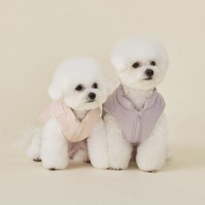 울리 하네스 패딩 베스트 라일락 SM 강아지 가슴줄