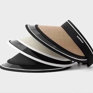 햇빛차단 2단 돌돌이 밀짚 라탄 여성 썬캡 패션 모자