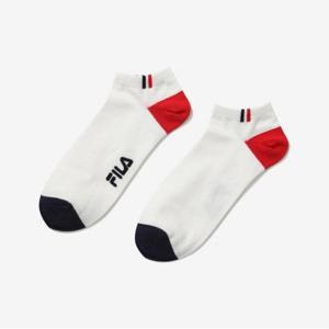 [휠라] 컬러블럭킹 스니커즈양말(FS3SCG1307X_OWH)