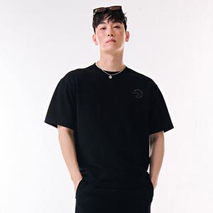 공용 쿨링 코튼 반팔 티셔츠-DBRU5811D03