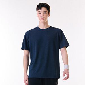 남성 쿨라이트 라운드 반팔 티셔츠-DCZK5809E04