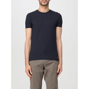 에르메네질도제냐 반팔 티셔츠 N3M201690 402 Blue