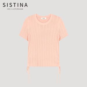 [SISTINA] 인기 사이드 셔링 포인트 니트_ASKPOO21010_LO