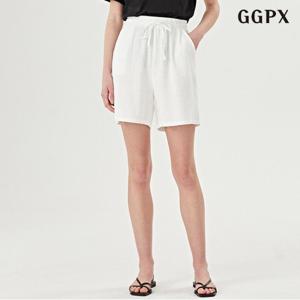 [GGPX]린넨 와이드 숏 팬츠 (GOBTA006D)