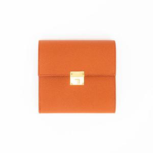 에르메스 클릭12 중지갑 여성 오렌지 H073508CK