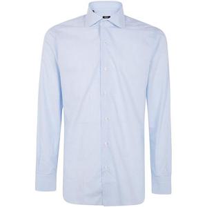 발바 긴팔 셔츠 I1U13P01PZ0400U 0001 LIGHT BLUE