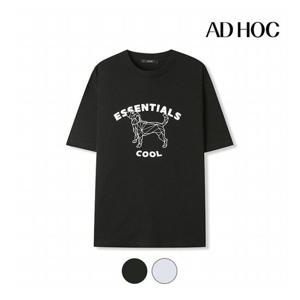 [애드호크]남성 에센셜쿨 강아지 티셔츠(HA6ST22)