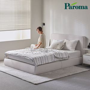 파로마 베이 미고 패브릭 평상형 호텔 침대 프레임 K OGM0112