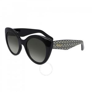 살바토레 페라가모 그레이 버터플라이 여성용 선글라스 SF964S 003 54