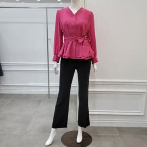 [미니멈]미니멈 페플럼 블라우스 (MYCGWB7090PK1)_IC