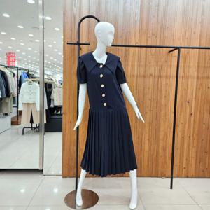 [지컷]지컷 골든 버튼 세일러 원피스 722323700900_DJ