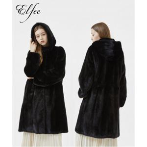 [진도]진도 Elfee 휘메일 밍크후드코트 (E7W3EC08)