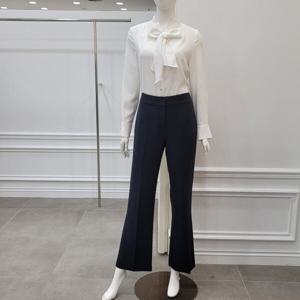 [미니멈]리본넥 타이 블라우스 (MYCGWB8110IV)_IC