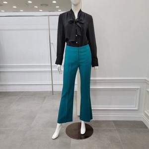 [미니멈]리본넥 타이 블라우스 (MYCGWB8110BK)_IC