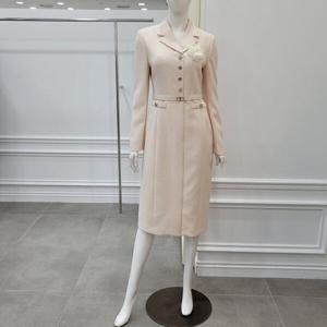 [미니멈]카라 브로치 슬림 원피스 (MYCGWO8090CR)_IC