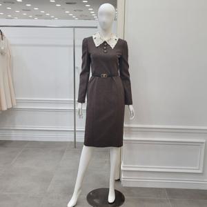 [미니멈]레이스 카라 원피스(MWDAWO1150BRA)_IC