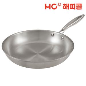 [본사직영] HC해피콜 스테이 통3중 IH 스텐 프라이팬 28cm