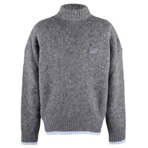 메종키츠네 MK패치 터틀넥 스웨터 그레이 HW00538KT1040 H150