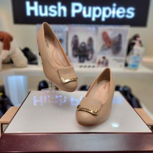 [허시파피]천안 모다아울렛 여성 4cm굽 발 편한 펌프스 정장구두