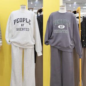 르피타 DP01 피플 기모 트레이닝 상하세트 L244UJSC01