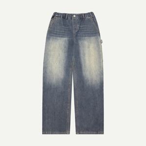 [행텐 틴즈]행텐틴즈 퍼 본딩 세미와이드 카펜터 데님팬츠_277(14490-055-804-10)