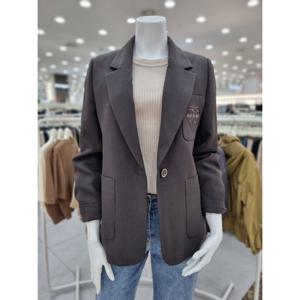 [더아이잗]봄.가을 자수포켓 싱글 자켓 IM9M0JK79570_DJ