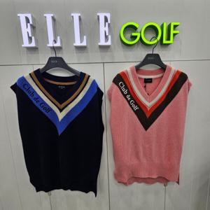 [엘르골프]여성 간절기 오버핏 조끼6J63101_DJ