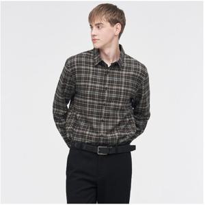 [링스골프][24FW] 남성 타운 체크 셔츠  L11D3JS145_BG_CC