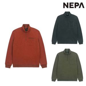 [네파]7K75441 남성 겨울 등산 캠핑 니트 긴팔 그라티아 스웨터 하프 집업 티셔츠