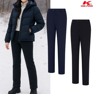 콜핑 여성 겨울 스판 보온밴딩  기모본딩 여자 등산 바지 KSC087VP9W