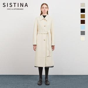 [SISTINA](~77) 울 벨티드 핸드메이드 맥코트_AWHCTO41030