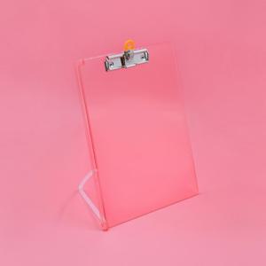 문화 스탠딩 스프링 클립보드 A4 F913N-75 낱개 적색