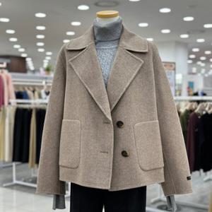 [숲]핸드메이드  더블 울 숏 자켓 /OAAJKQ4A_SH