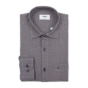 [레노마(셔츠)]미니체크 기모 긴소매 일반핏 RNWSG0032BW