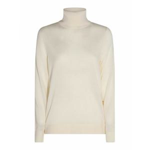 [MICHAEL KORS] 라프리마 여성 크루 넥 Cream 울 니트웨어 MF360NV4VR110 화이트 /8