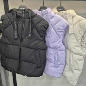 [클라이드앤]클라이드 여성 후드 조끼 FODVT941F_SC