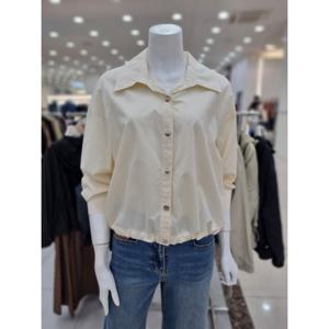 [더아이잗]봄.가을용 밑단 스트링 셔츠 IP9BL7411610_DJ