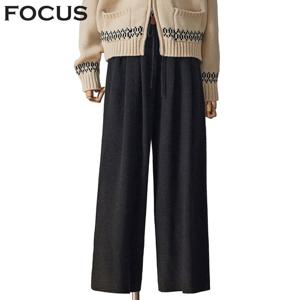 [포커스]배색 와이드 니트 팬츠_FW4K3PT3236