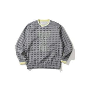 마크앤로나 긴팔 티셔츠 MLM4AAC01 GRAY DOM