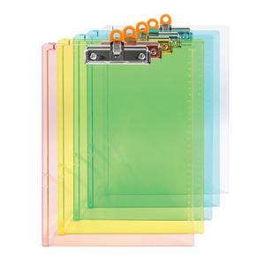 스탠딩 스프링 클립보드 투명 F913N-71 문화산업